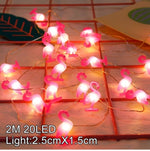 FENGRISE 10pc Photo Clip Led Lights Wedding Decoration Christmas Party Decorations Celebrations Wedding Events Party Home Decor