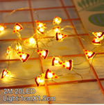 FENGRISE 10pc Photo Clip Led Lights Wedding Decoration Christmas Party Decorations Celebrations Wedding Events Party Home Decor