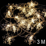 FENGRISE 10pc Photo Clip Led Lights Wedding Decoration Christmas Party Decorations Celebrations Wedding Events Party Home Decor